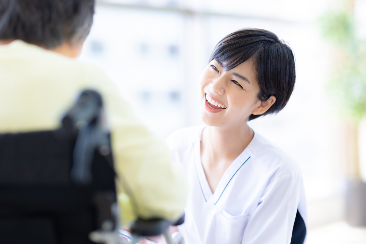 患者様から
信頼される人になる